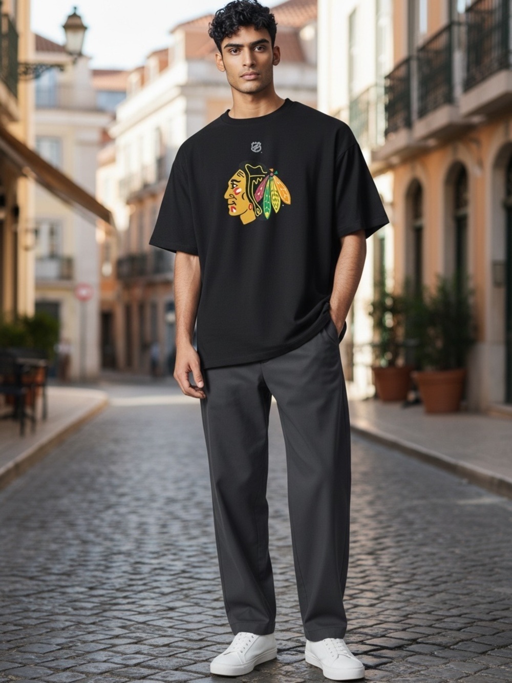 Fanatics Black NHL Graphic Tee